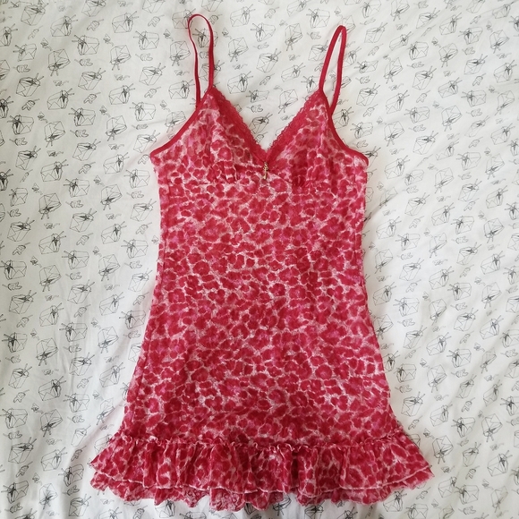 Victoria's Secret Pink Leopard Slip Dress - Picture 2 of 5